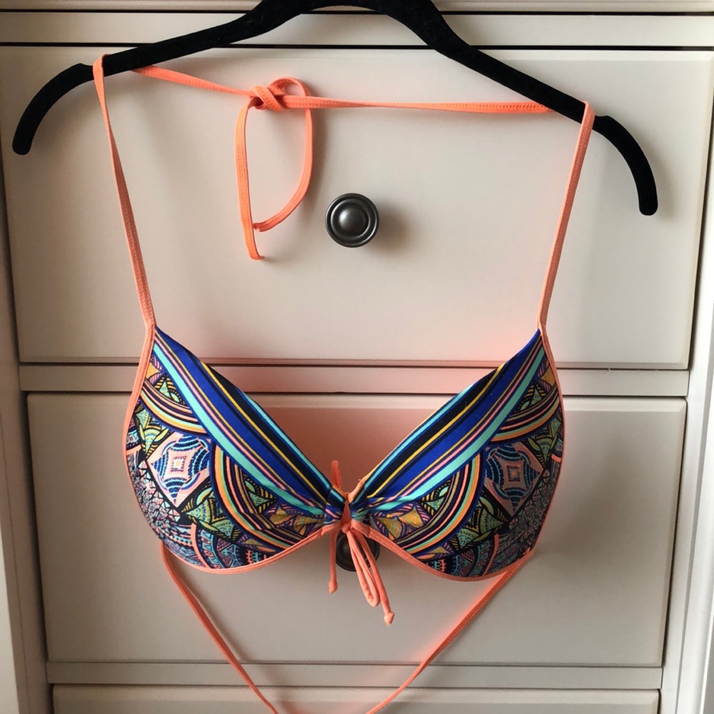 Eidon large tie bikini top